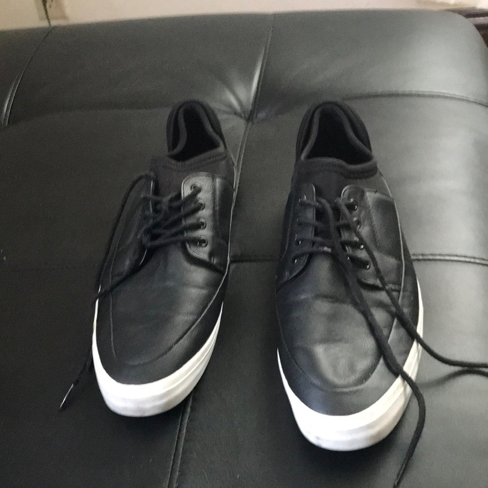 Mans sneakers.